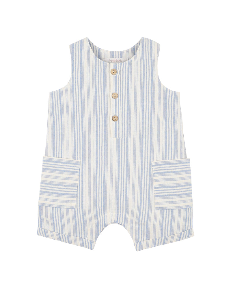 Puffin Stripe Romper Puffin Stripe Romper