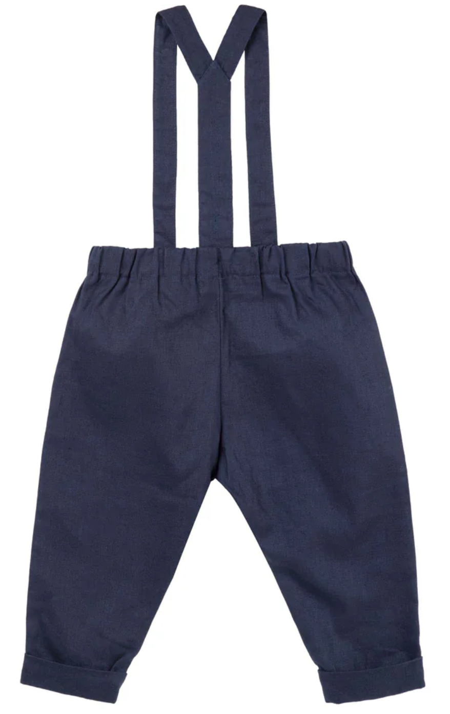 Finley Linen Suspender Pants – Cotmakers