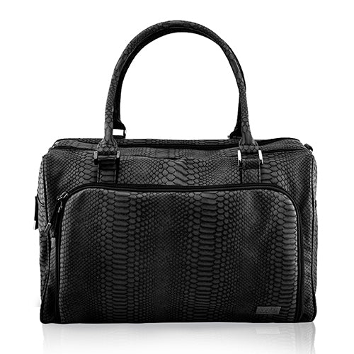 Isoki double zip satchel redwood outlet