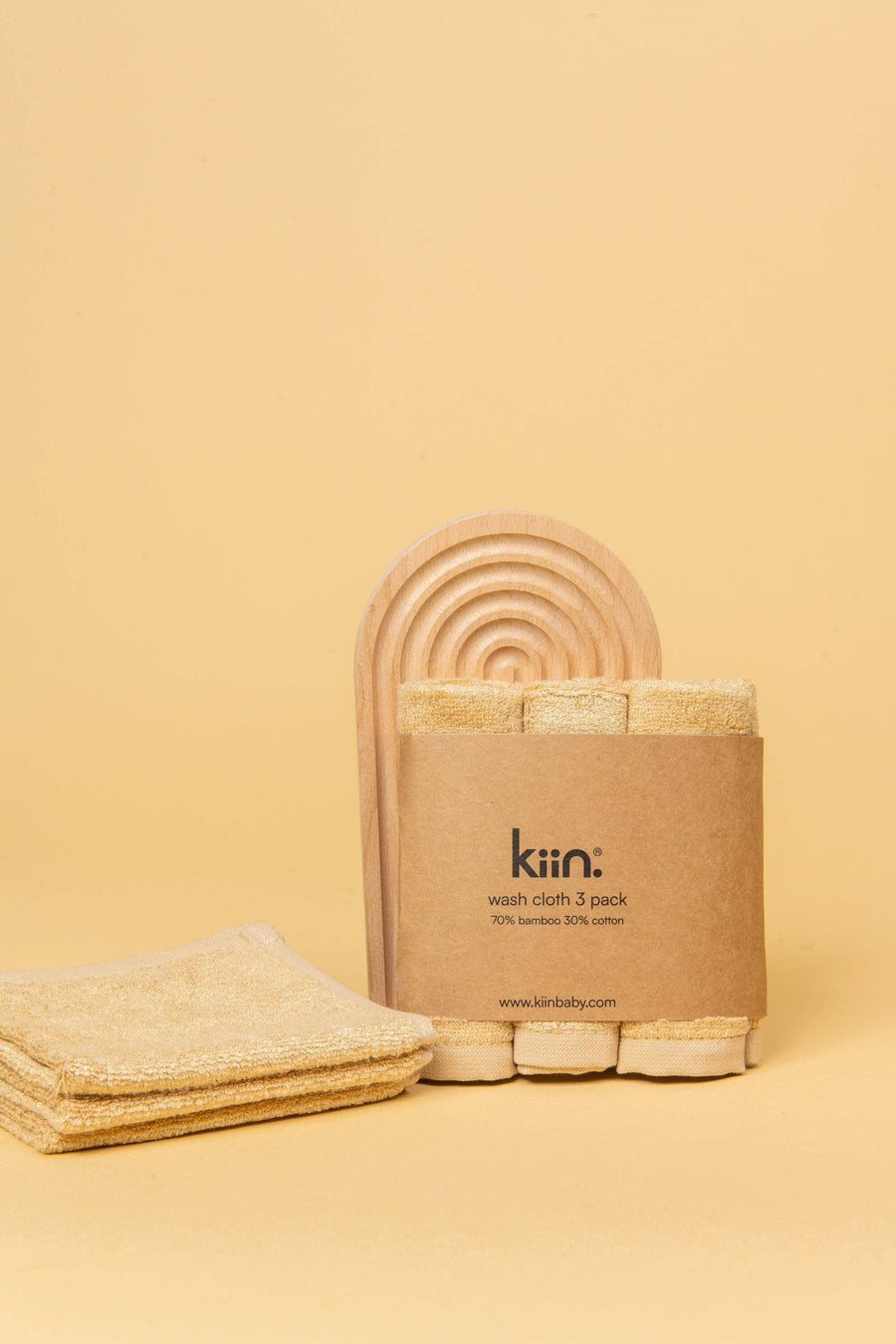 Kiin Wash Cloths 3 Pack