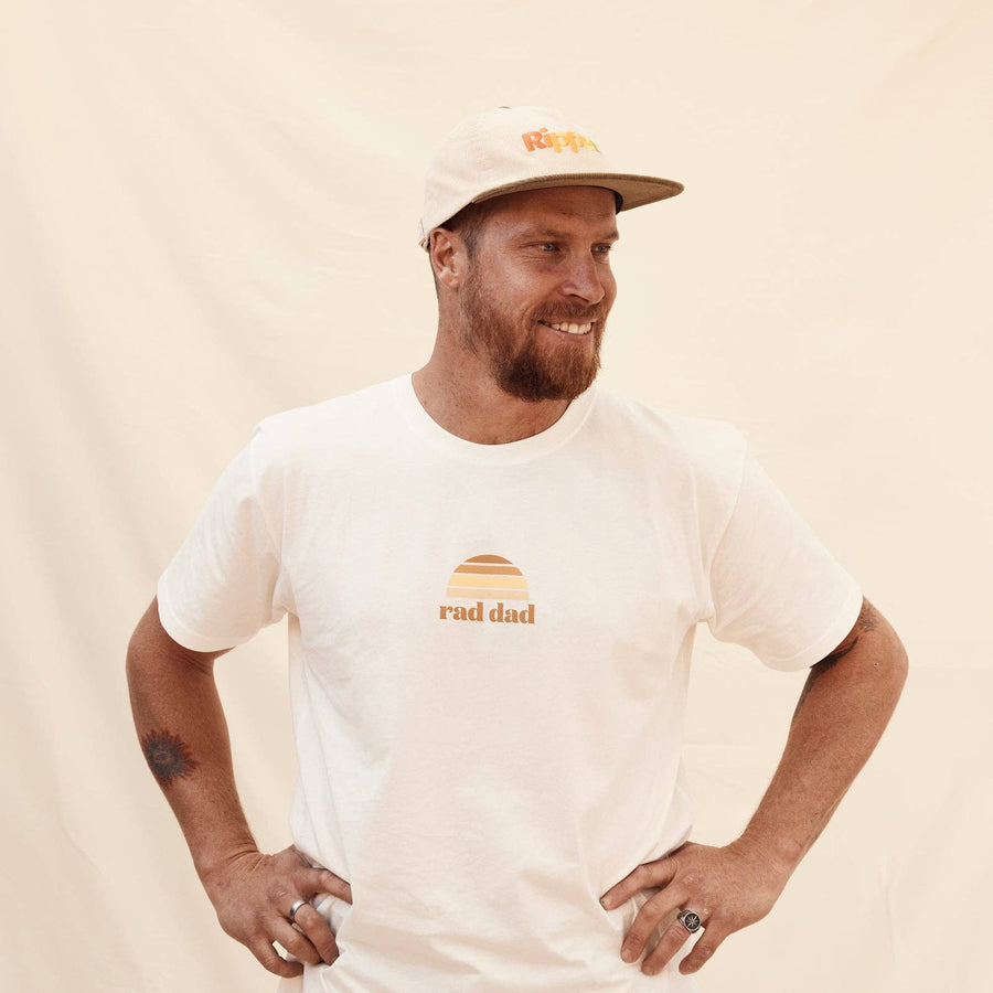 Rad Dad Classic Tee Organic Cotton - Natural – Cotmakers