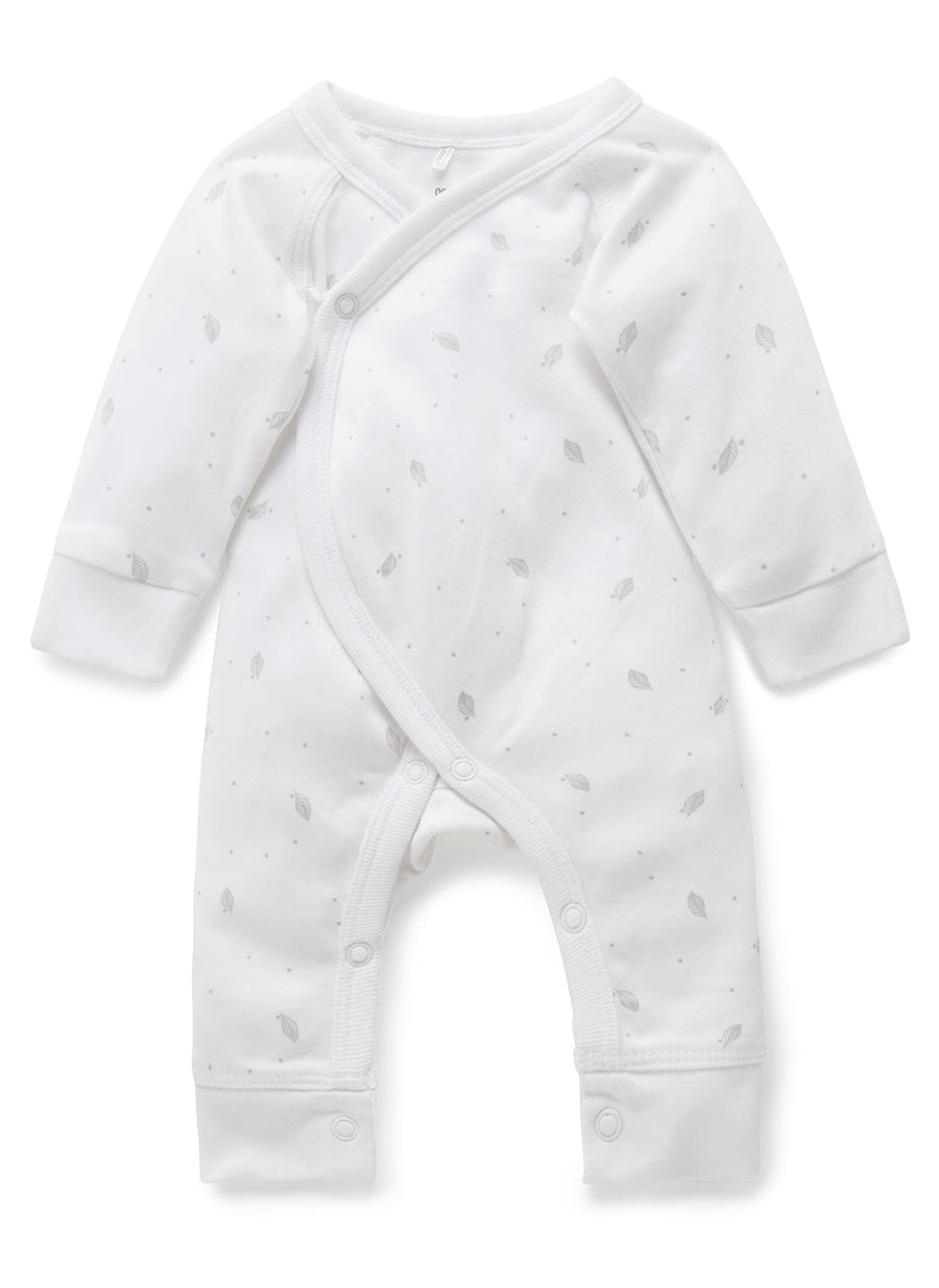 Purebaby Premmie Crossover Growsuit