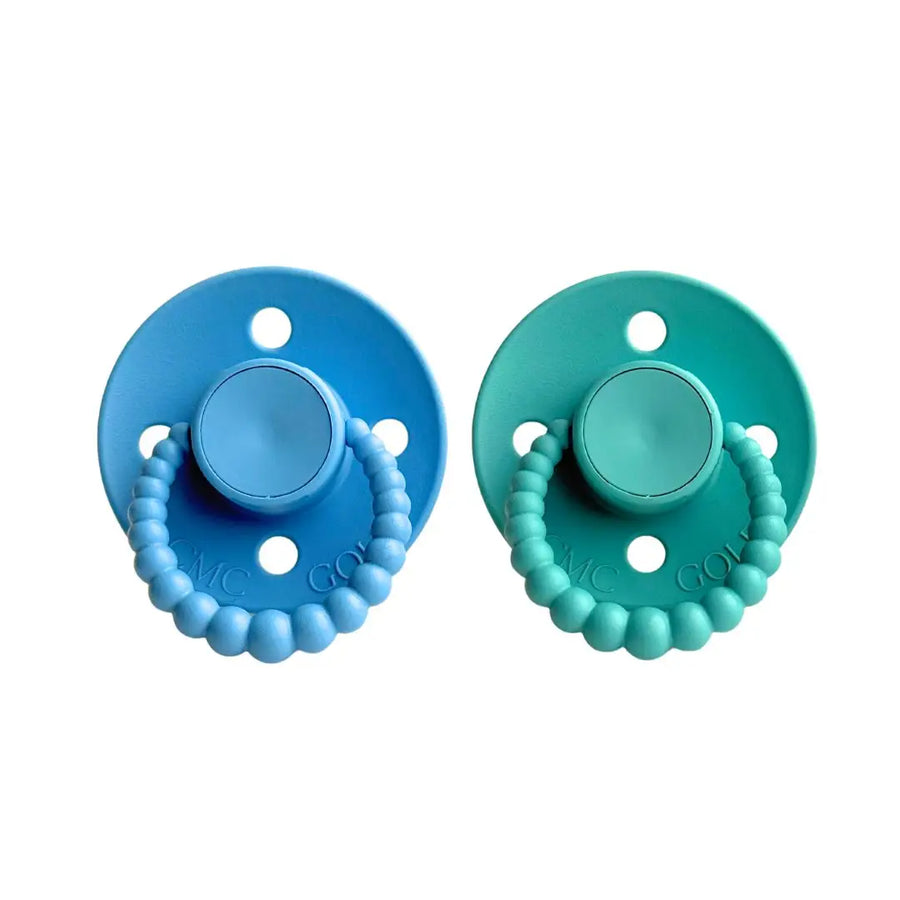 CMC Dummies BUBBLE VARICOLOURED Twin pack