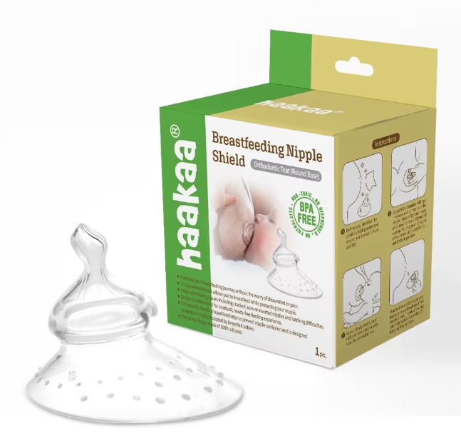 Haaka Breastfeeding Nipple Shield - Round Base