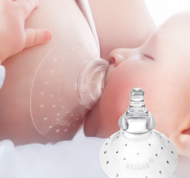 Haaka Breastfeeding Nipple Shield - Round Base