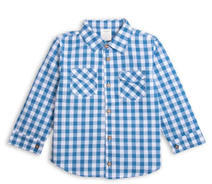 Tiny Twig - Cambric Gingham Shirt