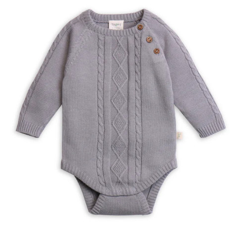 Tiny Twig - Cable Knit Bodysuit