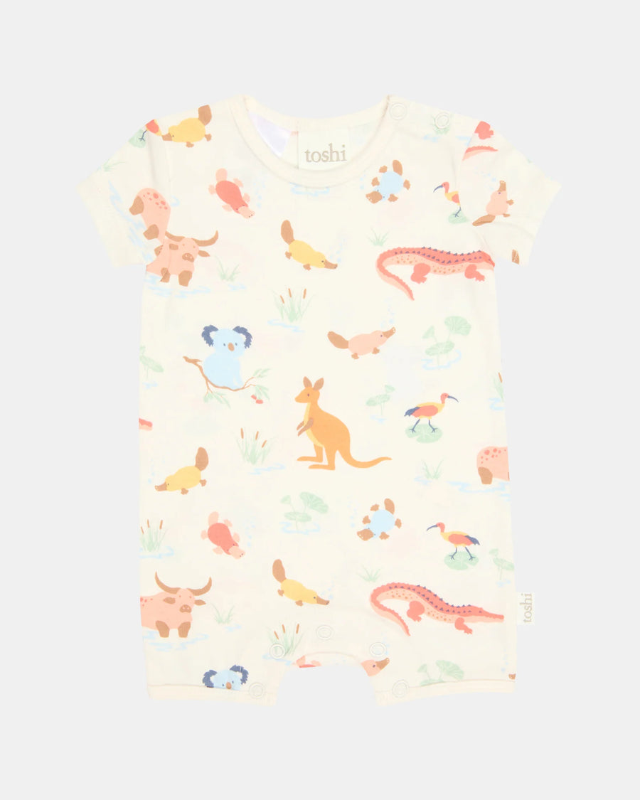 Short Sleeve Onesie Banjo - Toshi