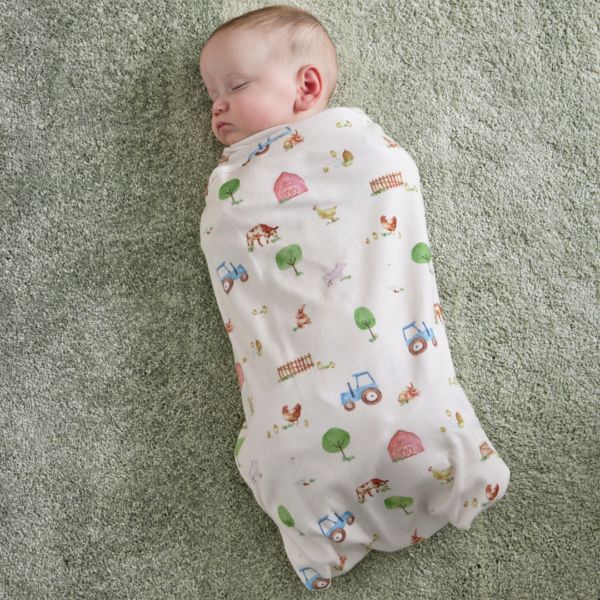 Barnyard Babies Jersey Wrap - Jiggle and Giggle