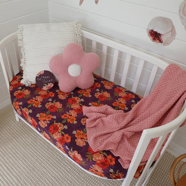 Snuggle Hunny Fitted Cot Sheet