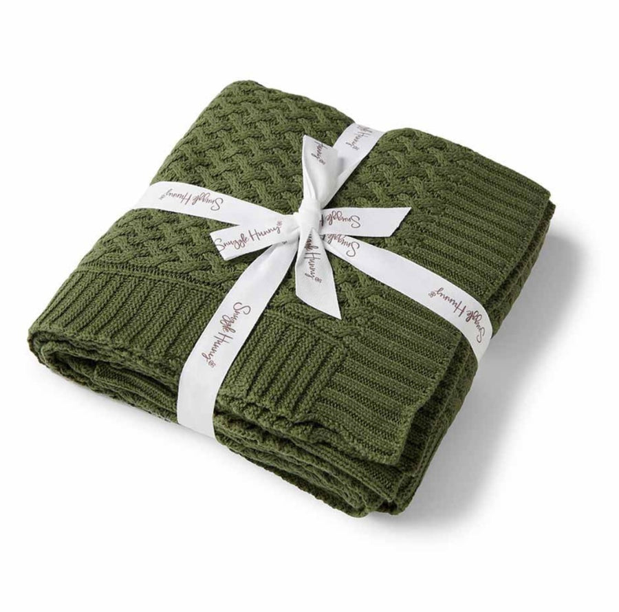 Snuggle Hunny Diamond Knit Blanket