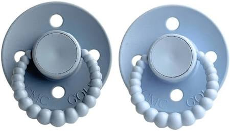 CMC Dummies BUBBLE VARICOLOURED Twin pack