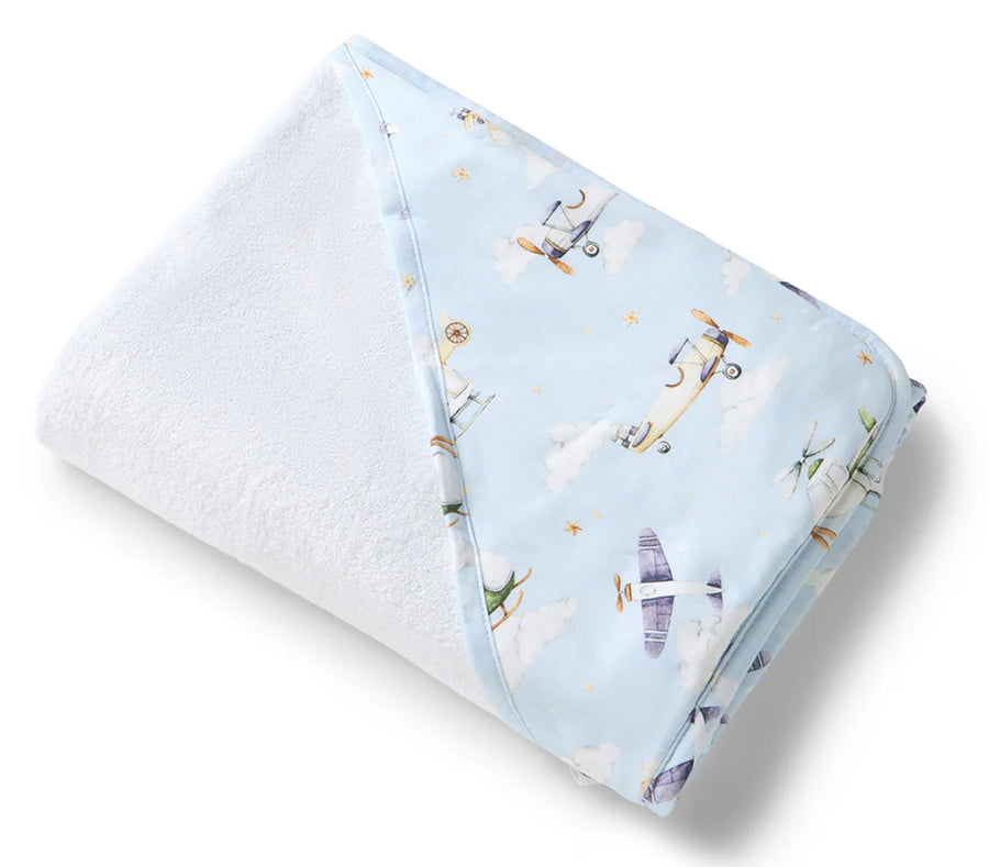 Snuggle Hunny Organic Hooded Baby Towels and Wash cloths