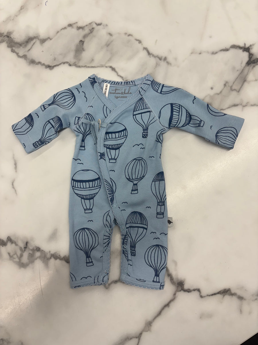 Emotion and Kids Premmie Crossover Growsuit