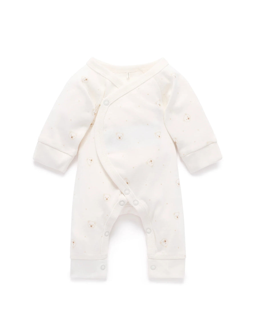 Purebaby Premmie Crossover Growsuit