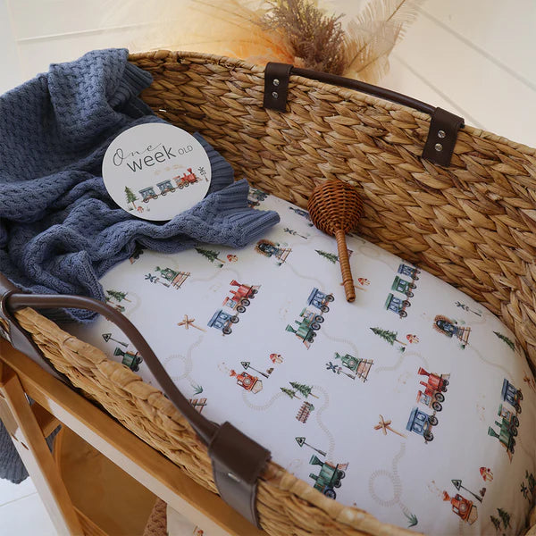 Snuggle Hunny Bassinet Sheet / Change Pad Cover