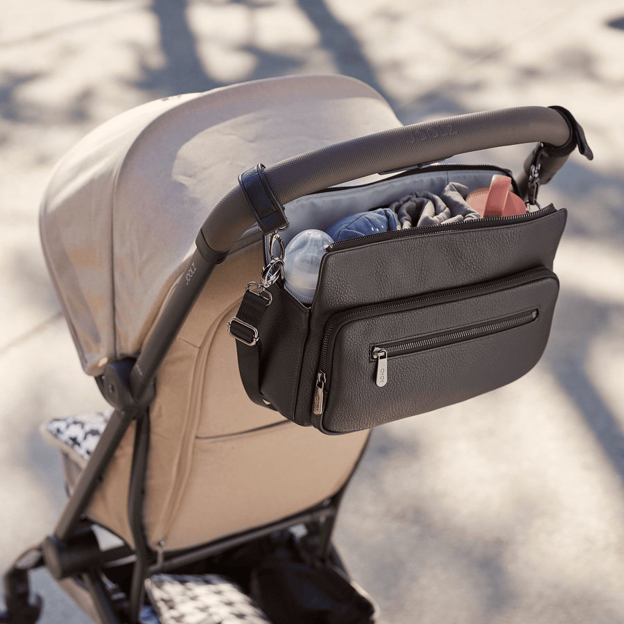 Oioi Multitasker Pram Caddy - Vegan Leather