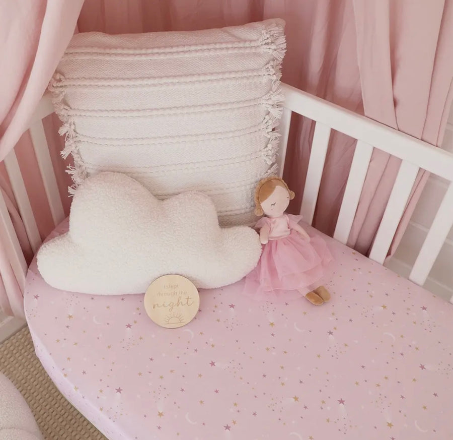 Snuggle Hunny Fitted Cot Sheet