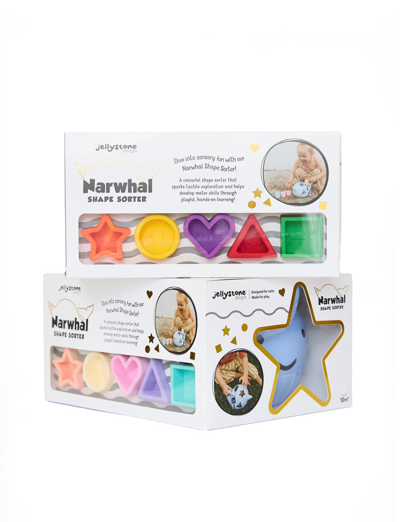 Jellystone Narwhal Shape Sorter