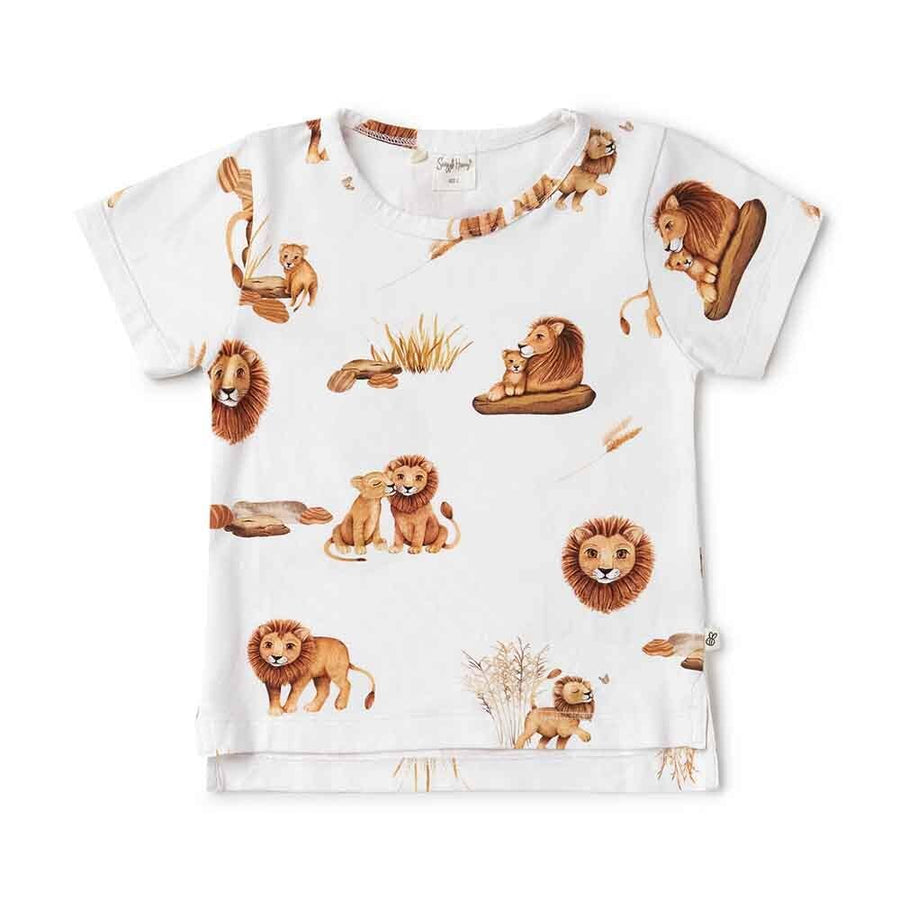 Lion Organic T-Shirt: Size 2