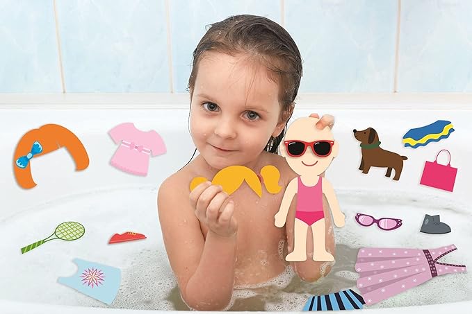 Dressing Up Bath Time Stickers