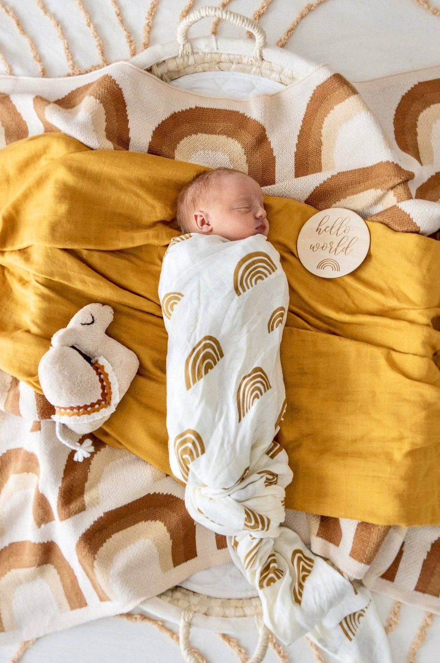 Kiin Organic Cotton Knitted Blanket