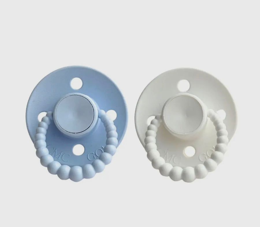 CMC Dummies BUBBLE VARICOLOURED Twin pack