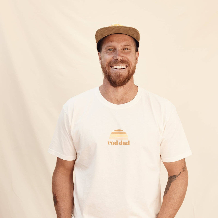 Rad Dad Classic Tee Organic Cotton - Natural – Cotmakers