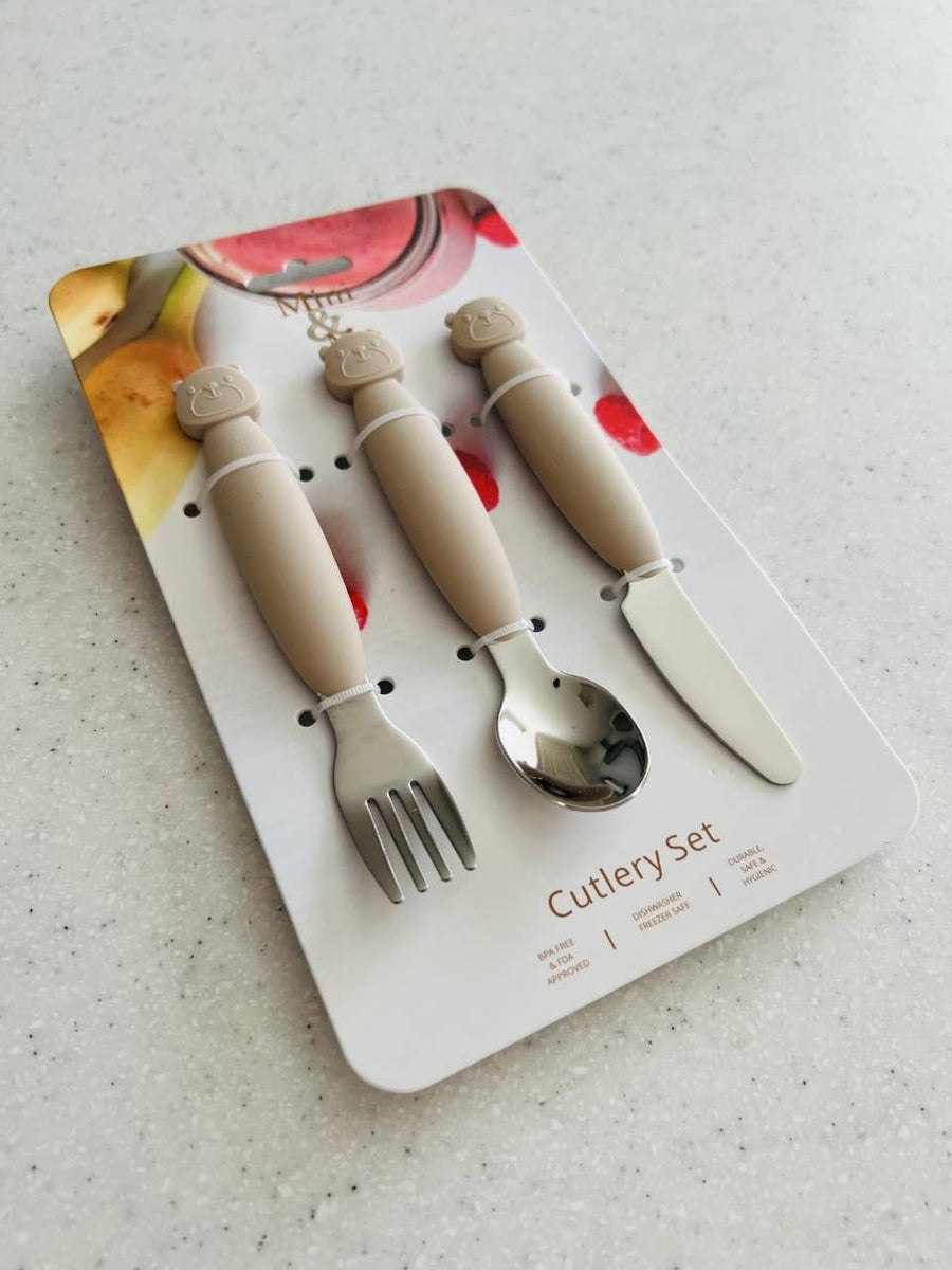 Mini & Me Metal Cutlery Set