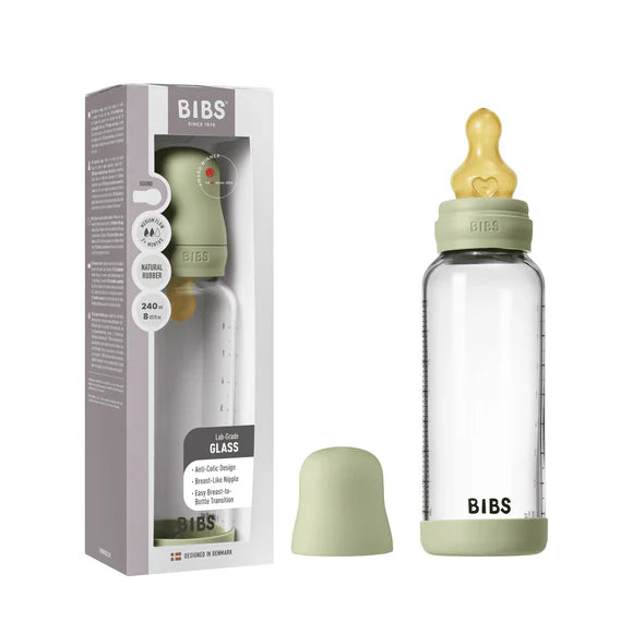 Bibs Baby Glass Bottle Complete Set