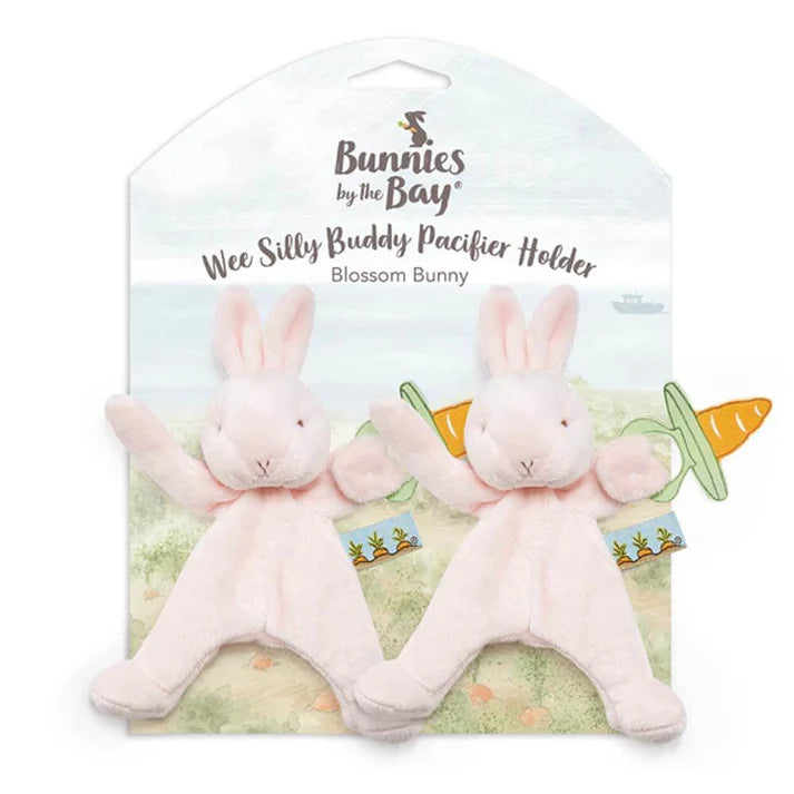 Bunnies By the bay - wee silly buddy pacifier twin pack