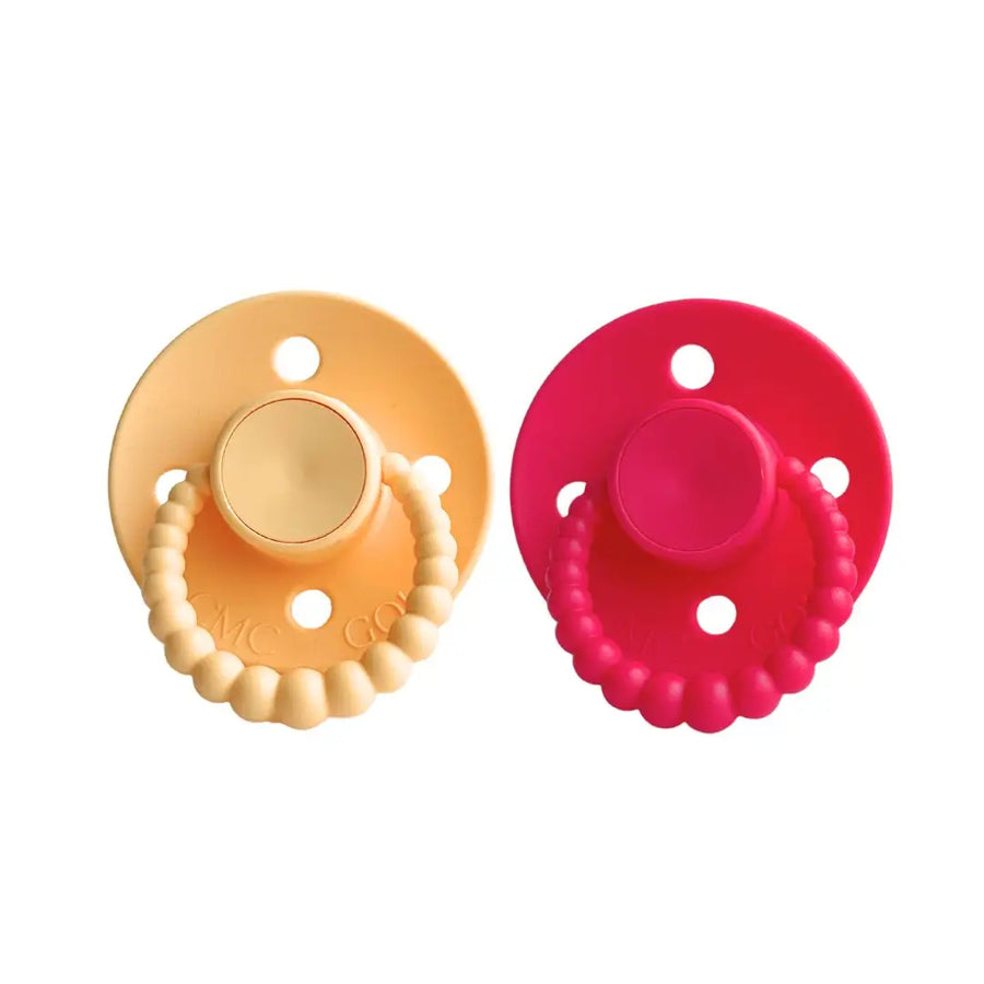 CMC Dummies BUBBLE VARICOLOURED Twin pack
