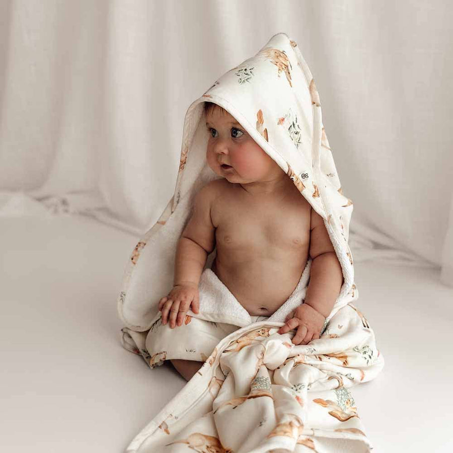 Kanga Organic Hooded Baby Towel