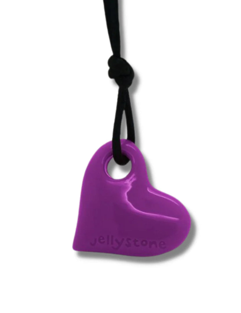Jellystone Designs Silicone Heart Pendant