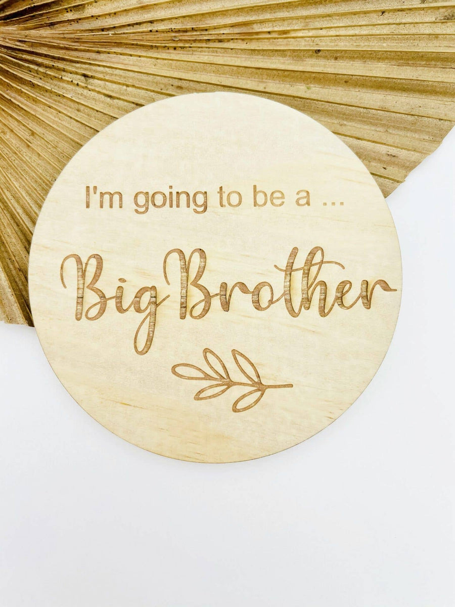 Timber Tinkers - I'm going to be a... Big Brother/Big Sister