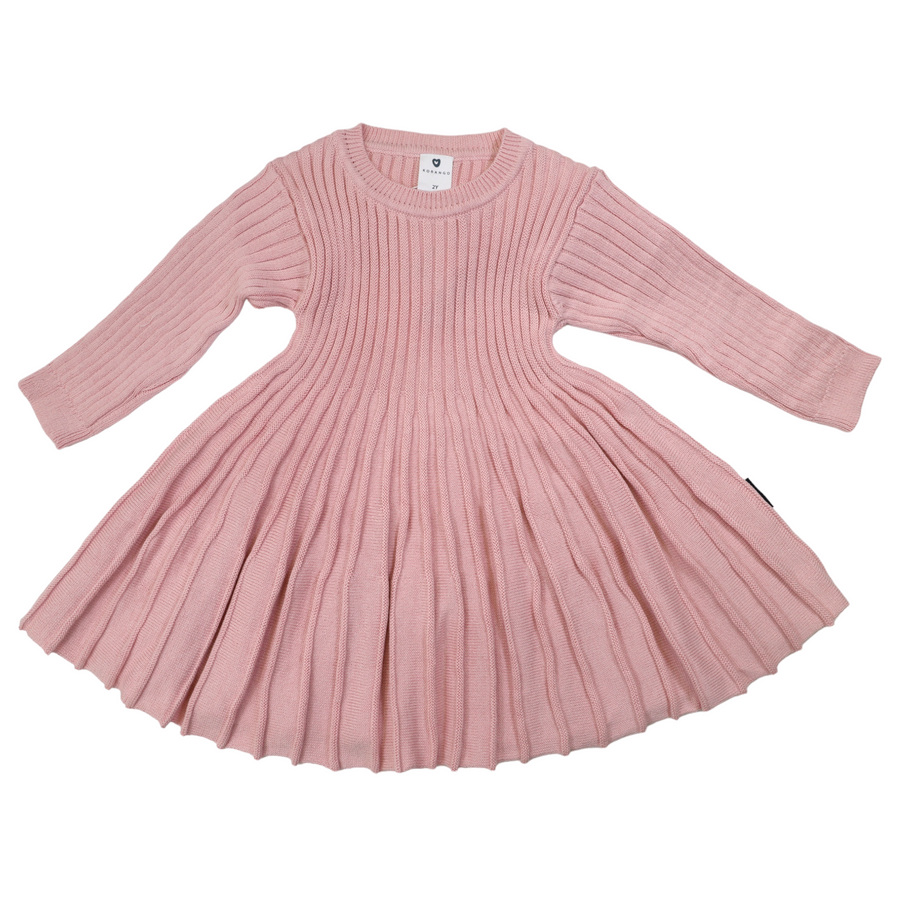 Korango - Rib Knit Swing Dress