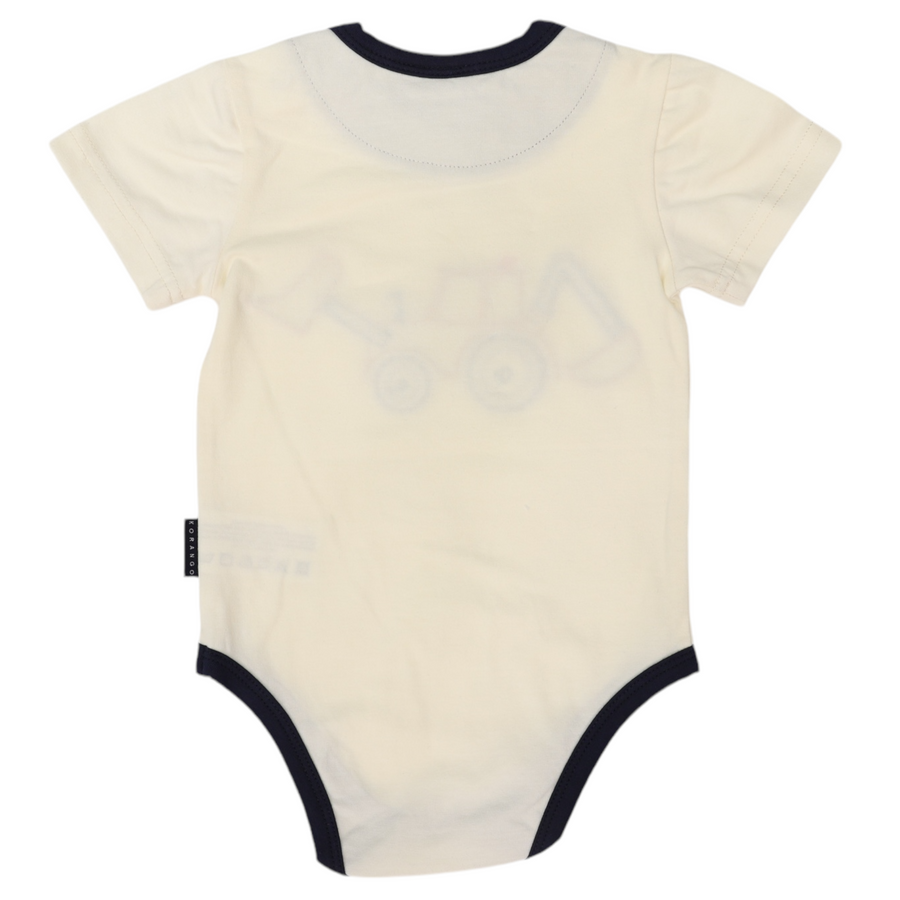 Korango - Digger appliqued bodysuit