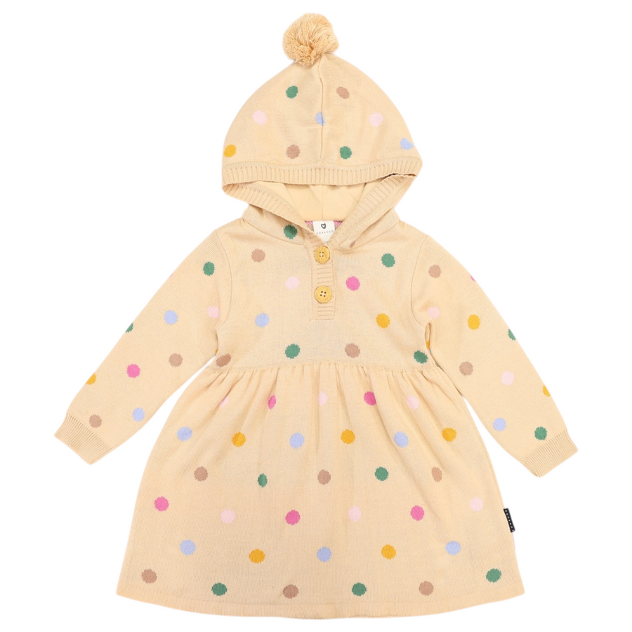 Korango - Polkadot Knit Dress