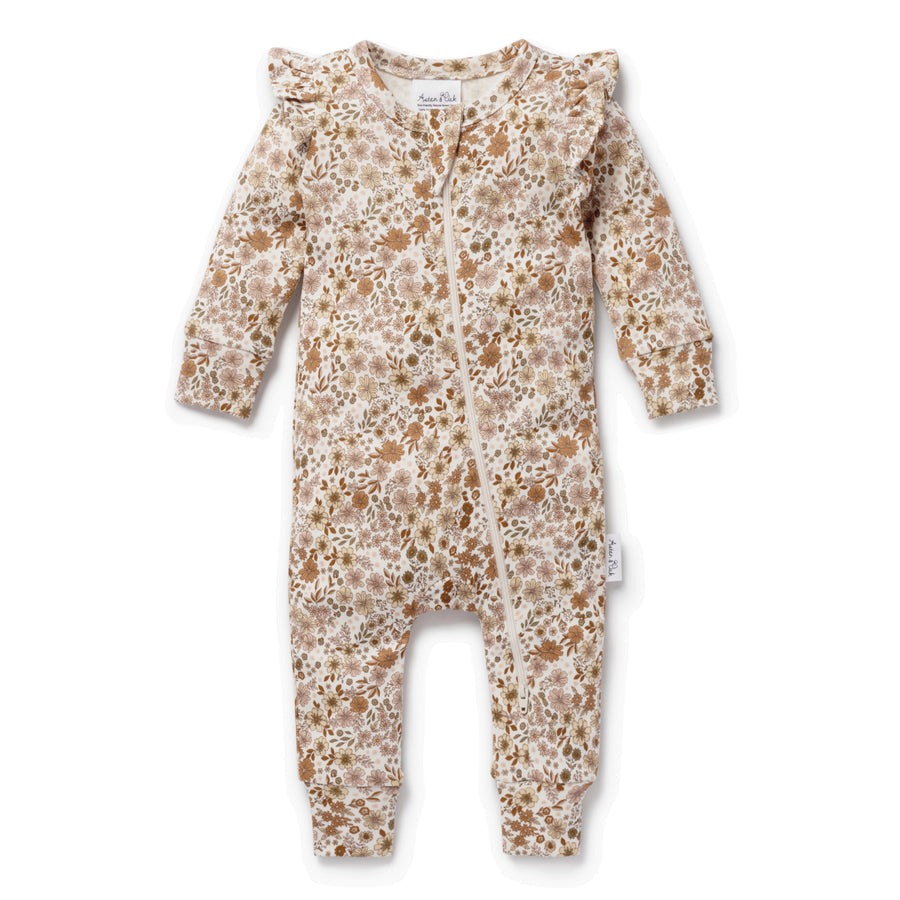 Aster and Oak - Bailey Floral Zip Romper