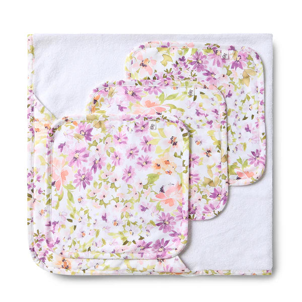 Snuggle Hunny Organic Hooded Baby Towels and Wash cloths