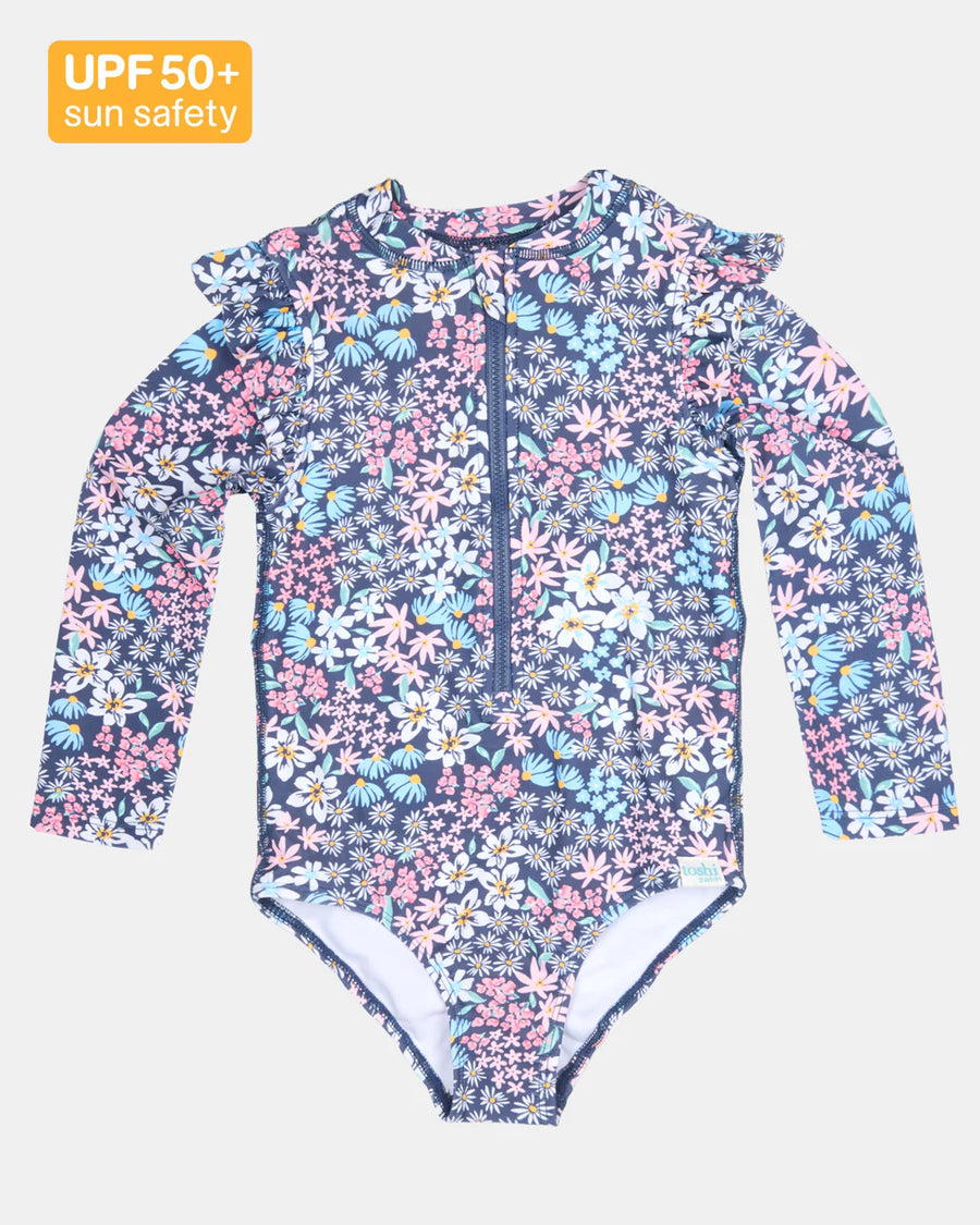 Swim Bodysuit L/S Ripple