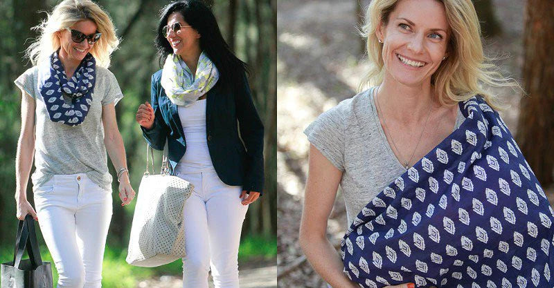 KissKiss HugHug Breast Feeding Scarf