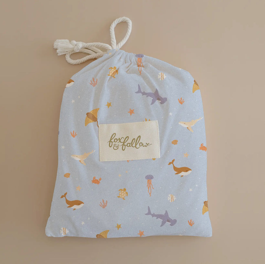 Fox and Fallow Fitted Cot Sheets