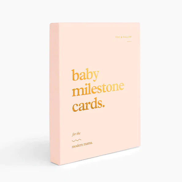 Fox and Fallow Milestone Cards
