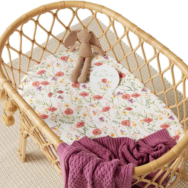 Snuggle Hunny Bassinet Sheet / Change Pad Cover