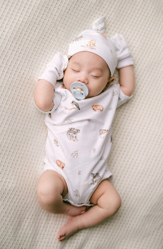 Aster and Oak Native Animal Onesie