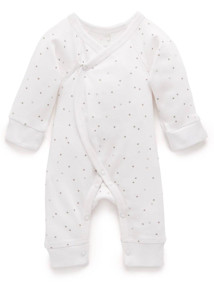 Purebaby Premmie Crossover Growsuit