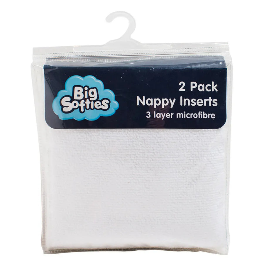 Big Softies 2 pack nappy inserts