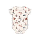 Circus Bunnies Bamboo Bodysuit - Confetti Kidz