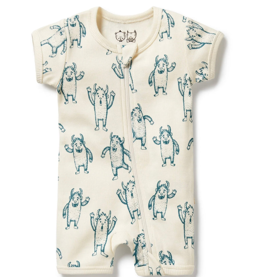 Wilson and Frenchy - Yeti Organic Boyleg Zipsuit
